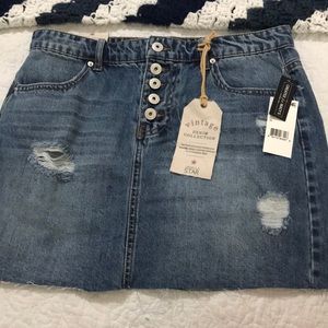 Vanilla Star Mini Skirt